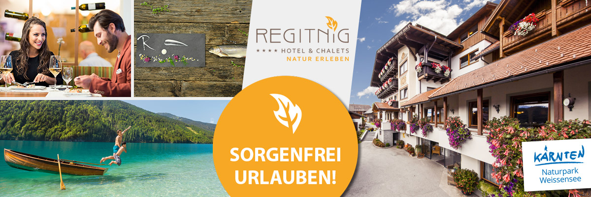 REGITNIG Hotel - Hochzeit feiern Seehotel Weissensee Kärnten